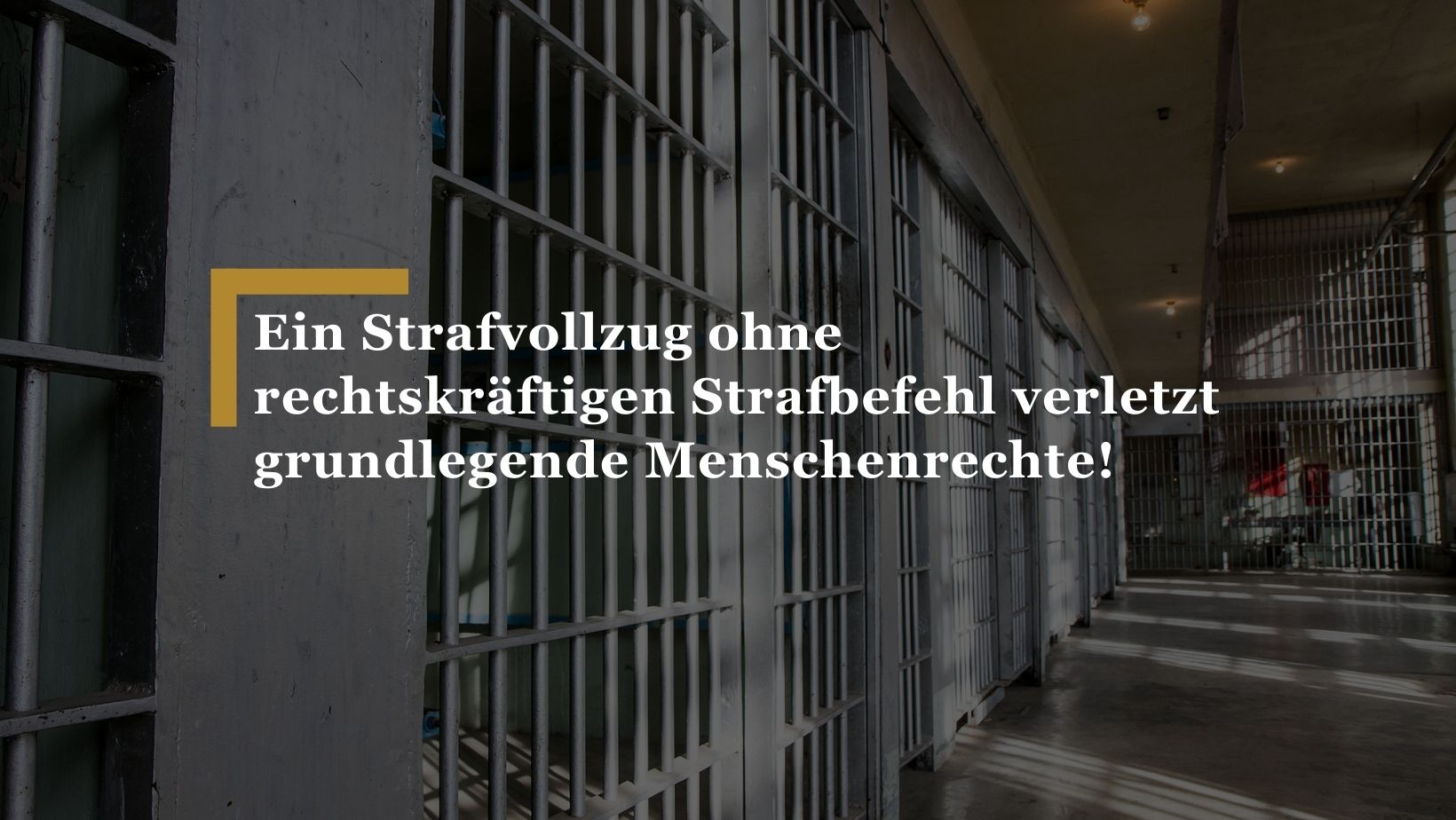 Auch im Rechtsstaat Schweiz kommt es immer wieder vor, dass sich Personen im Strafvollzug befinden, ohne zu wissen weshalb. Grund dafür ist die Anwendung der Zustellfiktion bei Strafbefehlen, welche unbedingte (Freiheits-)Strafen enthalten. So gelten Strafbefehle gemäss Strafprozessordnung auch ohne tatsächliche Zustellung und Veröffentlichung als zugestellt. Diese Praxis verletzt grundlegende Menschenrechte und stellt für die Betroffenen eine grosse psychische Belastung dar.