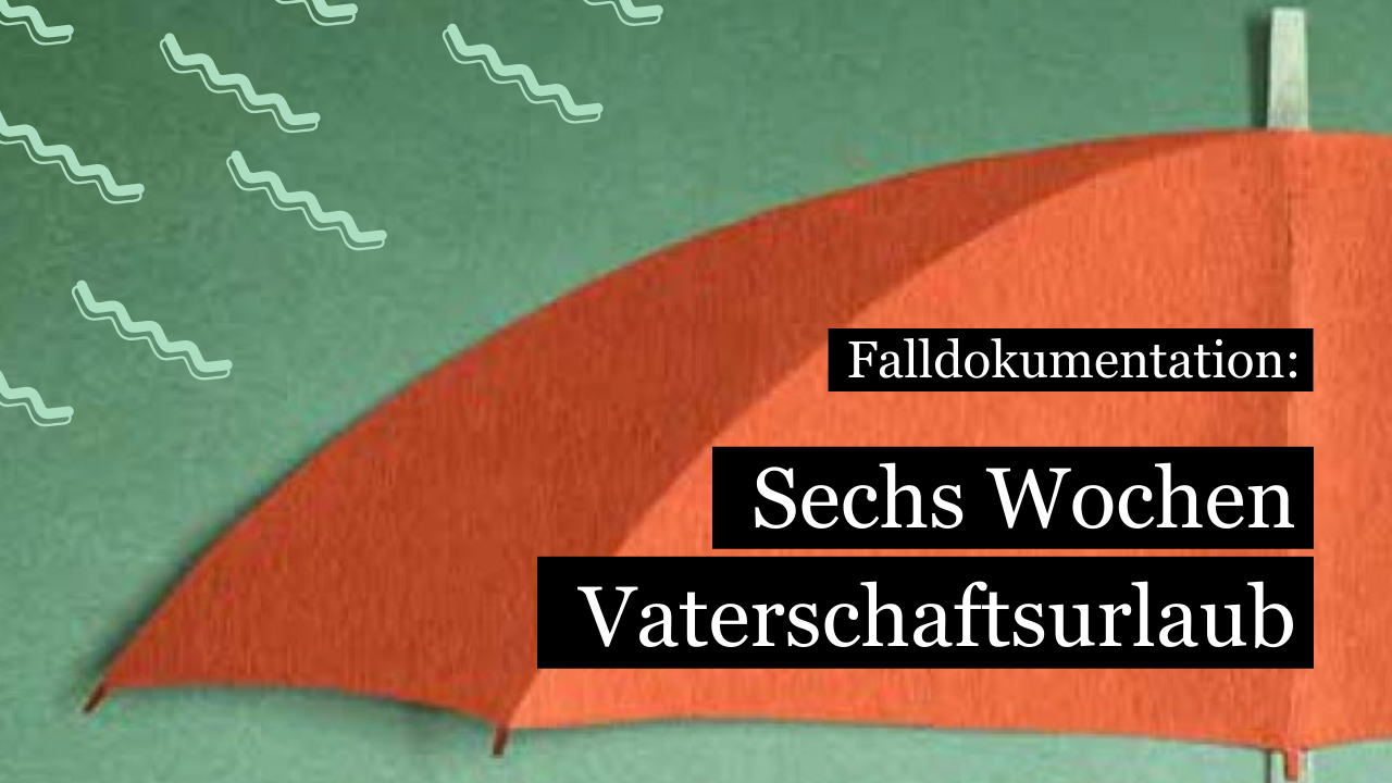 Da es in der Schweiz bis 2021 keinen Vaterschaftsurlaub gab, wollte eine junge Familie diesen ab 2012 mit einem Musterprozess durch alle Instanzen erstreiten.