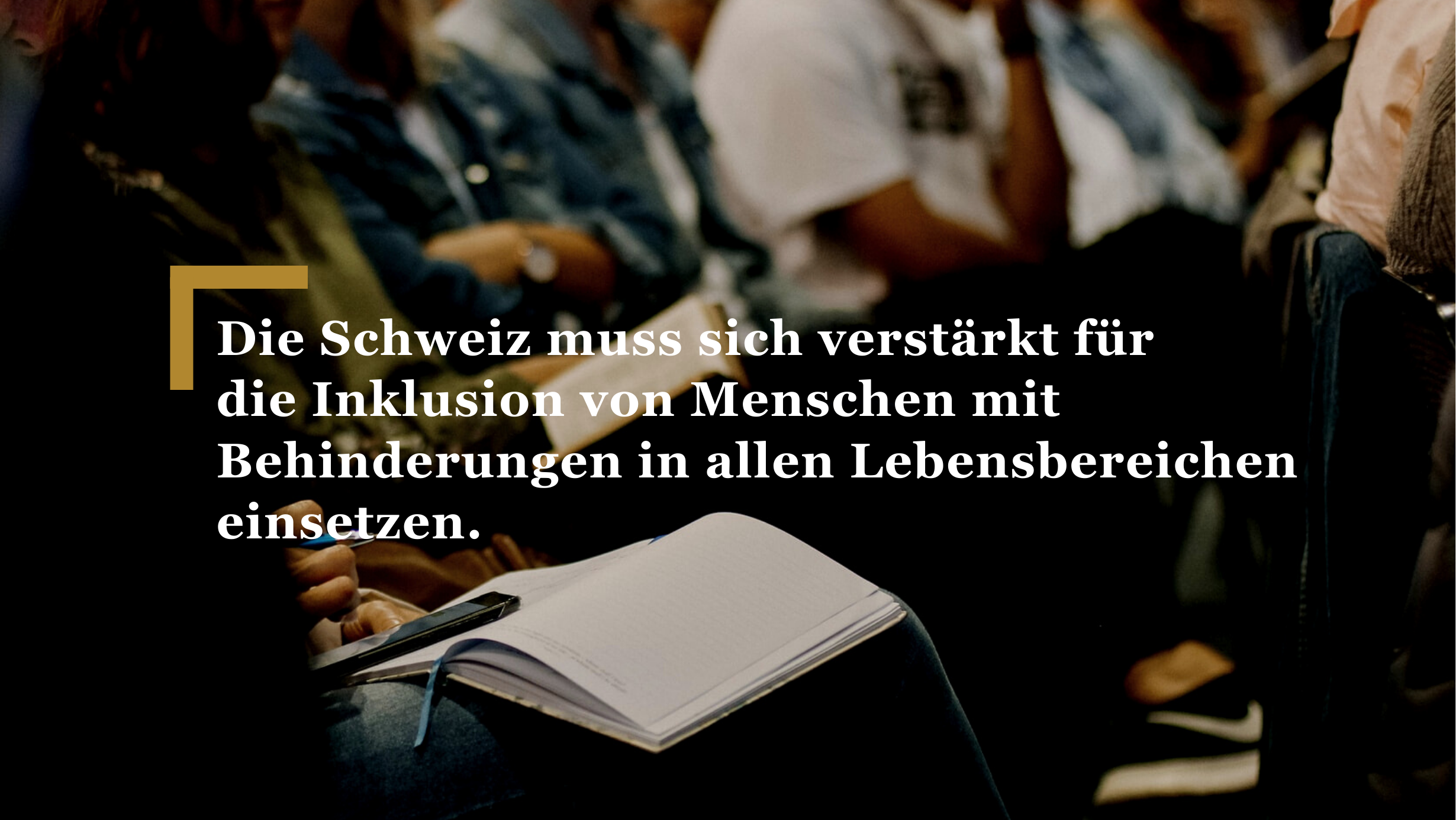Der UNO-Ausschuss für die Rechte von Menschen mit Behinderungen kritisiert die ungenügende Umsetzung der UNO-Behindertenrechtskonvention in der Schweiz. In vielen Lebensbereichen werden Menschen mit Behinderungen weiterhin ungenügend vor Diskriminierung geschützt und von der autonomen Teilnahme am öffentlichen Leben ausgeschlossen. Es mangelt an gesetzlichen Grundlagen und umfassenden Umsetzungsstrategien.