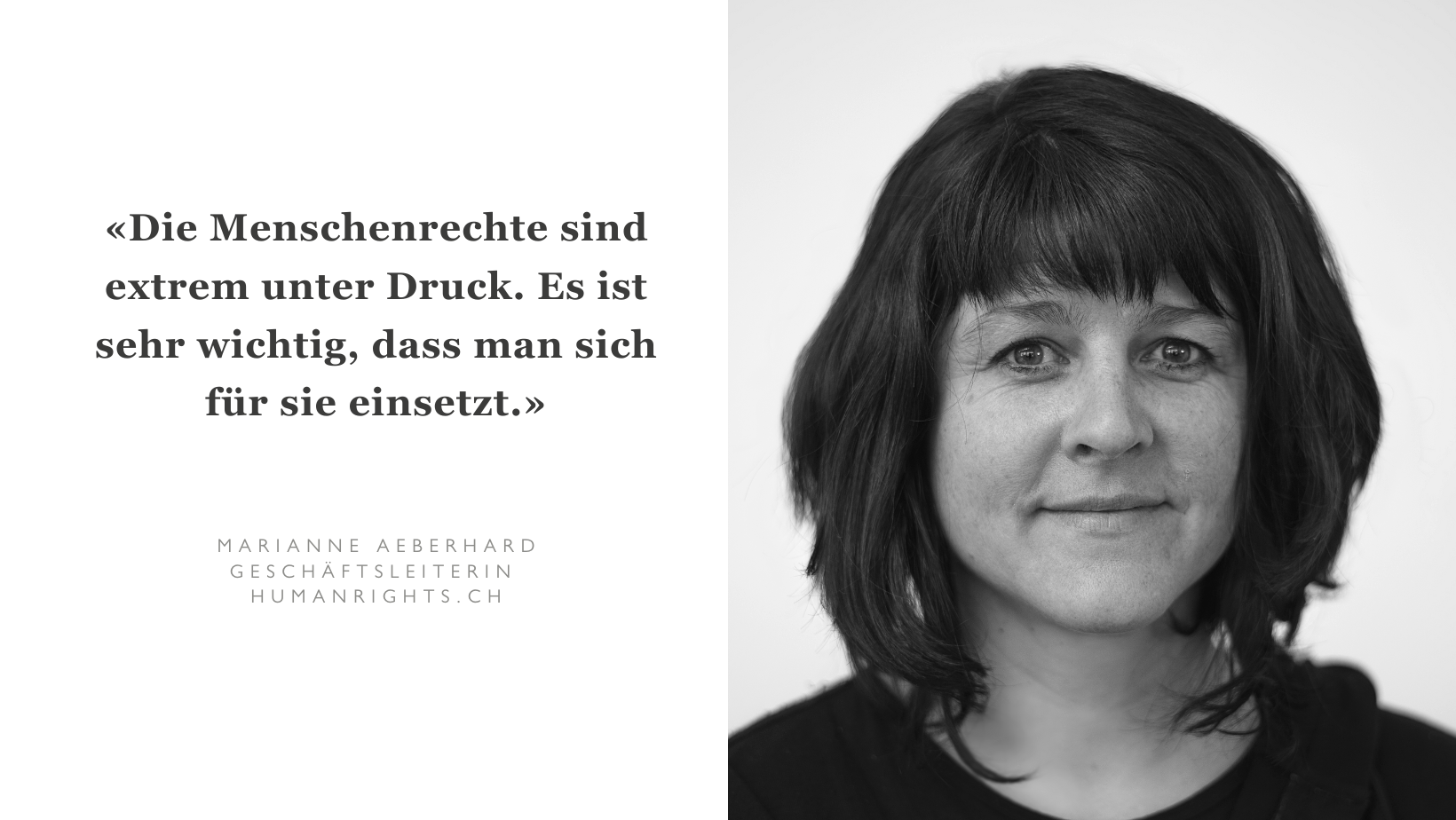 Am 10. Dezember wird die Erklärung der Menschenrechte der UNO 75 Jahre alt. Ein denkwürdiger Geburtstag, der einlädt, mehr über diese Sammlung von Grundrechten, ihre Entwicklung und Bedeutung zu erfahren. forumKirche befragte dazu Marianne Aeberhard, Geschäftsleiterin des Vereins humanrights.ch, der sich für die Einhaltung der Menschenrechte in der Schweiz und von der Schweiz aus einsetzt.