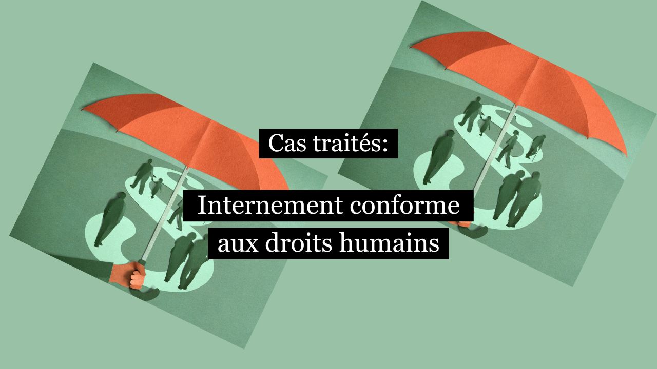 En Suisse, la grande majorité des personnes détenues restent en prison après avoir purgé leur peine, bien qu’elles aient droit à un placement différent. Pour faire changer la jurisprudence, un avocat a soumis le cas de A. au Tribunal fédéral.