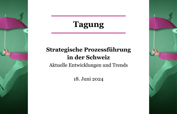 humanrights.ch organisiert am Dienstag, 18. Juni 2024 eine Tagung zum Thema «Strategische Prozessführung in der Schweiz - Aktuelle Entwicklungen und Trends». Hier finden Sie alle Informationen dazu.