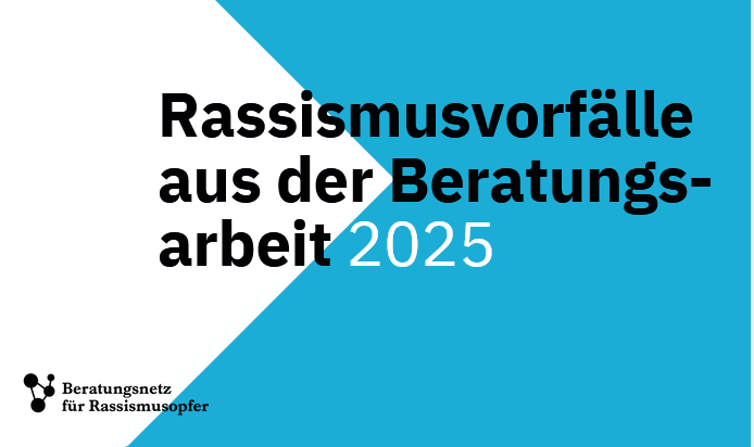 Ein Mann beschimpft eine Frau im Zug &auml;usserst rassistisch und vulg&auml;r und greift sie schliesslich k&ouml;rperlich an. Einer jungen Frau wird ein Tag vor Arbeitsbeginn eine Praktikumsstelle abgesagt, weil sie ein Kopftuch tr&auml;gt. Eine Lehrperson schreit einen Sch&uuml;ler mit rassistischen Bemerkungen an. Eine junge Frau erh&auml;lt aufgrund ihres Nachnamens kein WG-Zimmer und wird per E-Mail beschimpft. Auch im Jahr 2025 suchten zahlreiche von Rassismus betroffene Personen die Beratungsstellen auf und schilderten Vorf&auml;lle aus unterschiedlichsten Lebensbereichen.